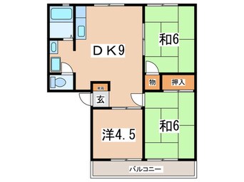 間取図 サンライフ本町田