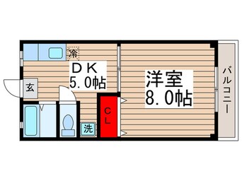 間取図 第二ときわ荘