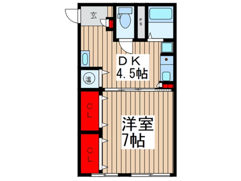 間取図 都屋ビル