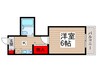 クリオ北松戸壱番館 1Kの間取り