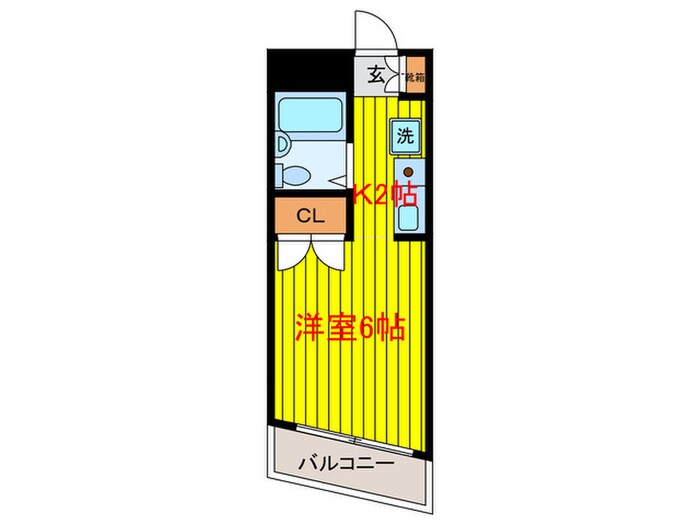 間取り図 第２ウッドム－ン