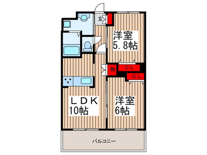 間取り図 Ｂｏｎ　Ｃhic