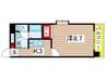 都町小川マンション 1Kの間取り