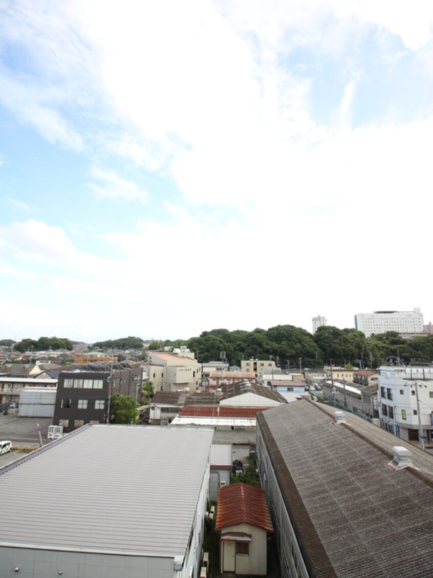 室内からの展望 都町小川マンション