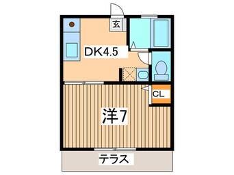 間取図 トクゼムハイツ