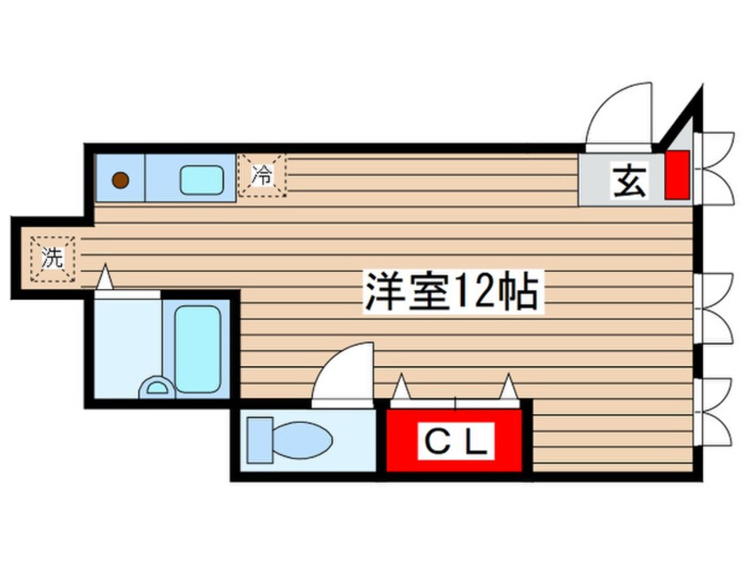 間取図 ヴィラ押上