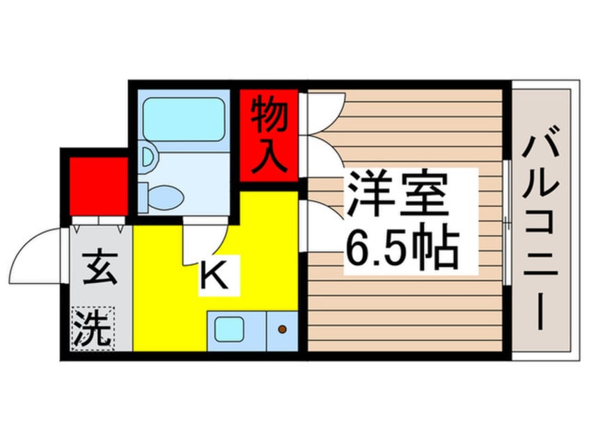 間取図 サクシード行徳