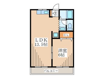間取図 ビュ－花の丘