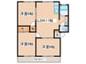ＴＡＰサンハイツＡ 3LDKの間取り