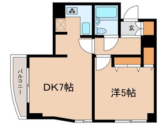間取図 コルザ奥沢・２
