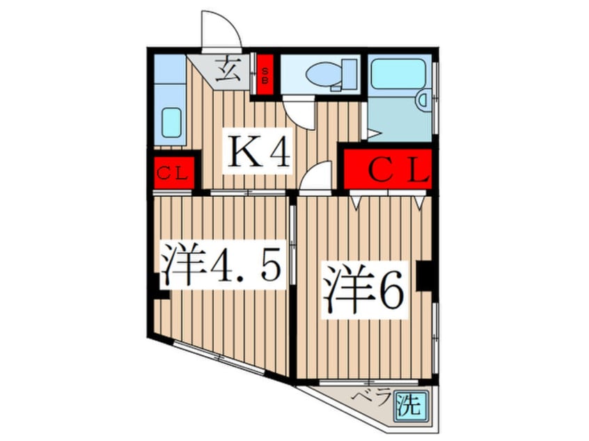 間取図 石徳ビル
