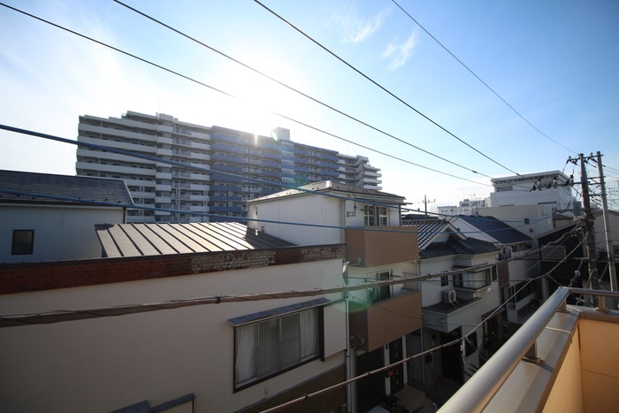 室内からの展望 野火止貸家Ａ棟