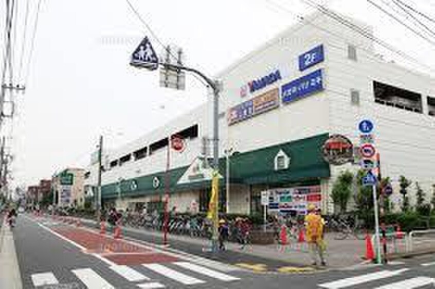 ヤマダ電機(電気量販店/ホームセンター)まで526m マツイチサンパレスＮｏ．２