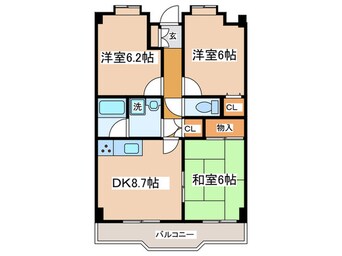 間取図 エステートワン