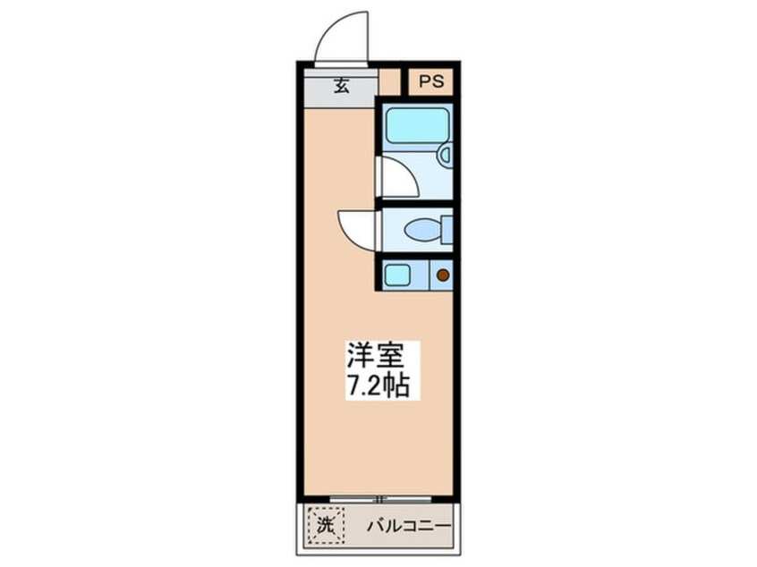 間取図 パレス南山