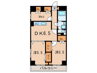 間取図 芙蓉コーポ