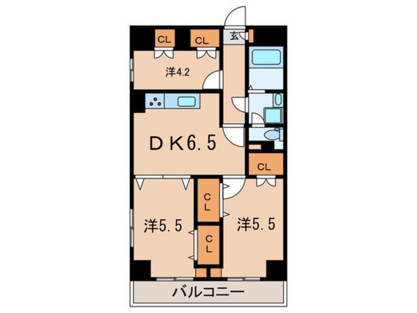 間取図 芙蓉コーポ