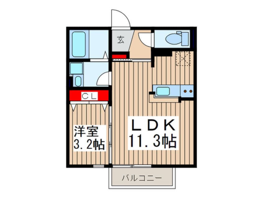 間取図 パラッツォ・ビバーチェ