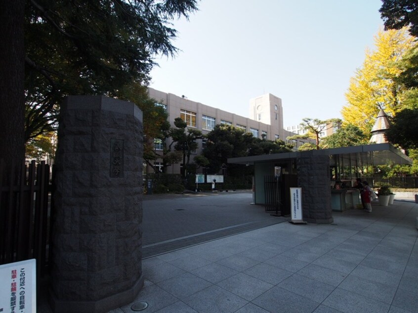 武蔵大学 江古田キャンパス(大学/短大/専門学校)まで695m メゾンエレ－ニュ