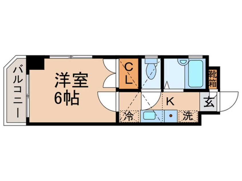 間取図 Fache-K