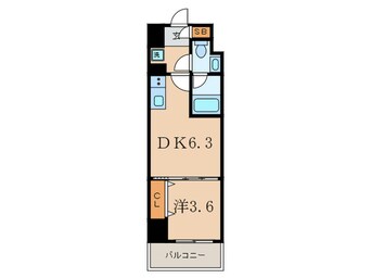 間取図 ドゥーエ二子新地