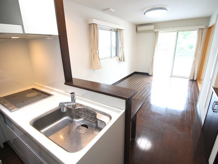 室内からの展望 松下邸貸家