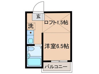 間取図 イルビラージュ蒲田