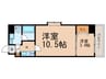 アルファコート常盤台２ 2Kの間取り