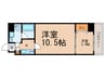 アルファコート常盤台２ 2Kの間取り