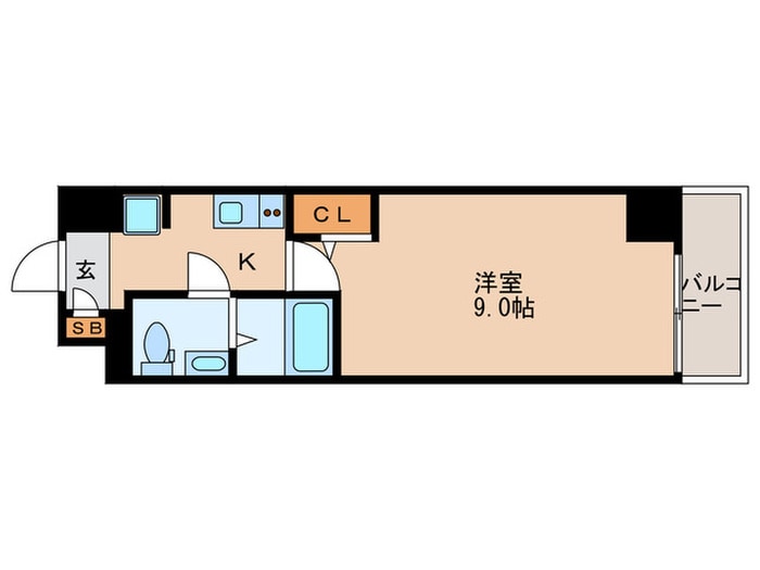 間取り図 アルファコート常盤台２