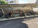 駐輪場 アルファコート常盤台２