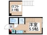 Casa Solana 1Rの間取り