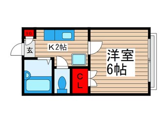 間取図 ルナベル－ナ