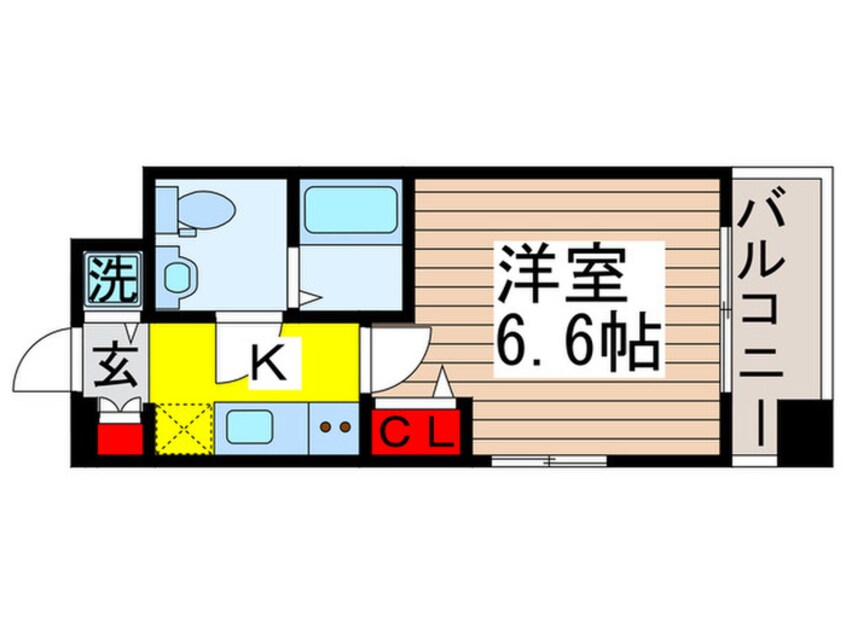 間取図 コンフォリア行徳