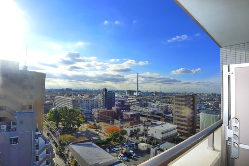 室内からの展望 コンフォリア行徳