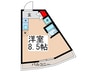 押上PARK SQUARE 1Rの間取り