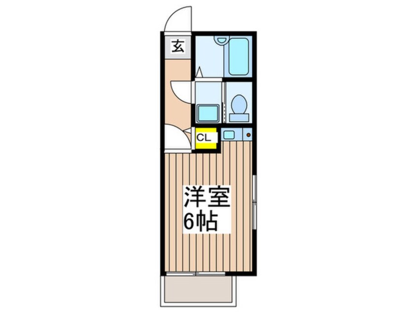 間取図 潮の風ハイツ