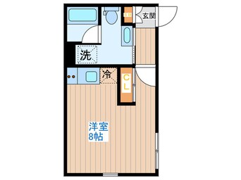 間取図 CREAL渋谷笹塚