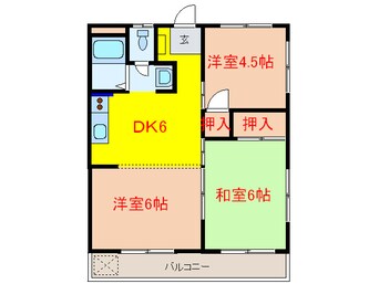 間取図 メゾン立川