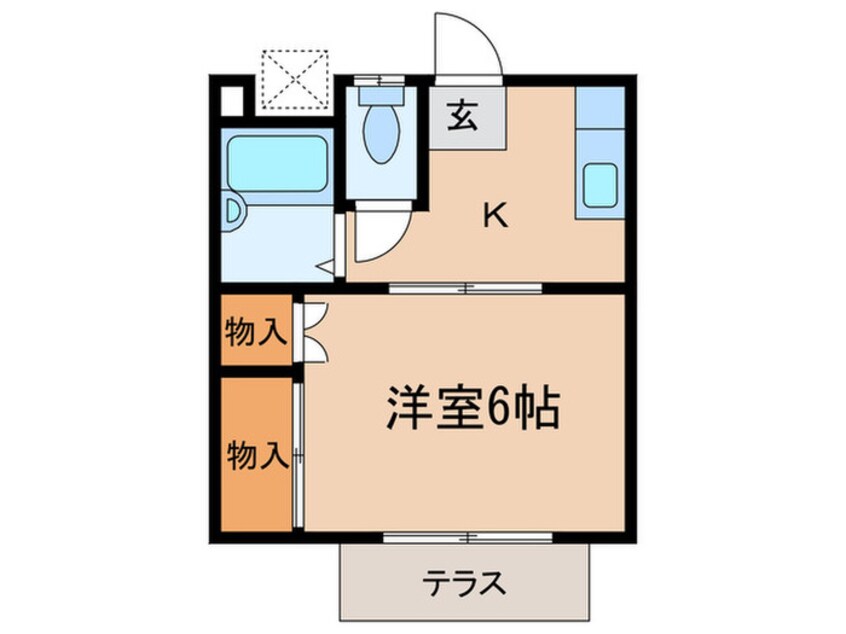 間取図 ヴィラロ－リエ