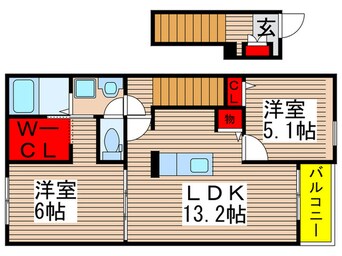 間取図 カシオペア