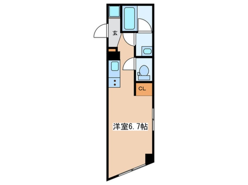 間取図 PASEO代田橋