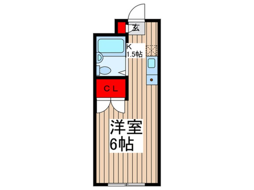 間取図 ハイツ若草