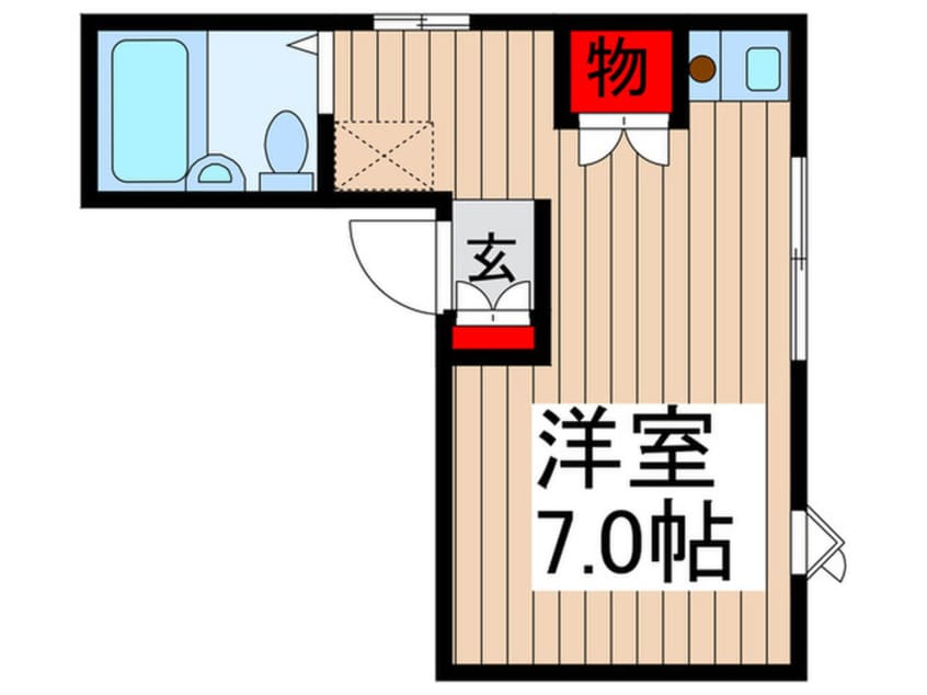 間取図 ハイツ若草