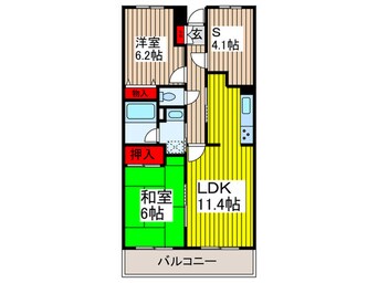 間取図 スターコート北浦和