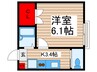 ＴＭＴ壱番館 1Kの間取り