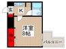 パルスクエア西川口 1Kの間取り