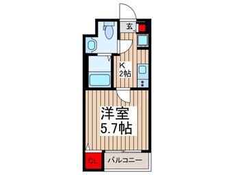 間取図 仮）志木市柏町6丁目共同住宅