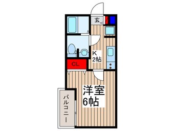 間取図 仮）志木市柏町6丁目共同住宅