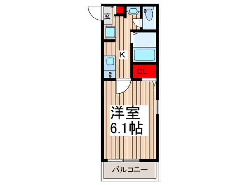 間取図 仮）志木市柏町6丁目共同住宅